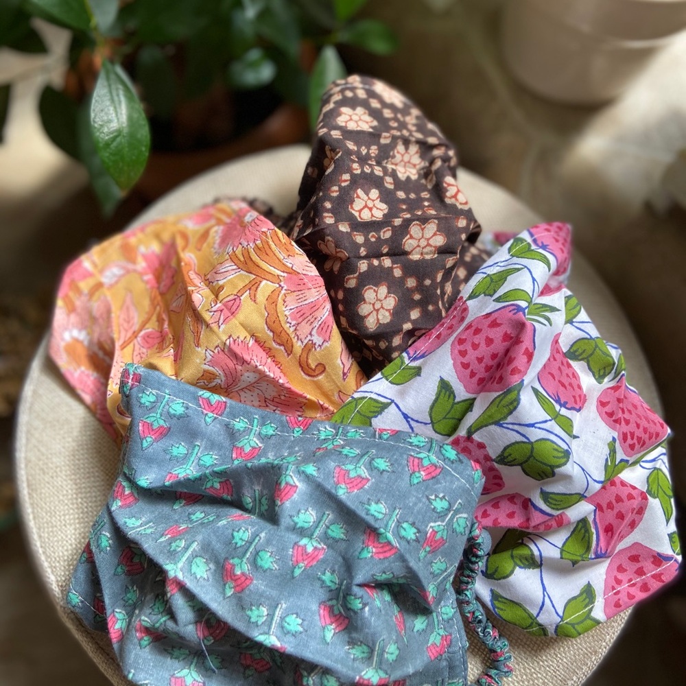 Organic cotton face mask